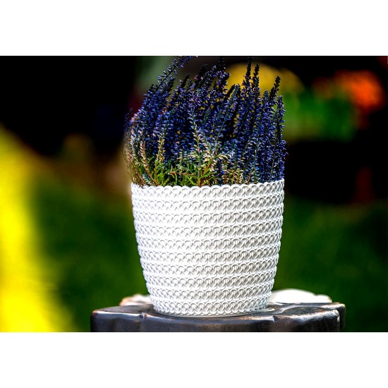 Plant Pots Jersey White